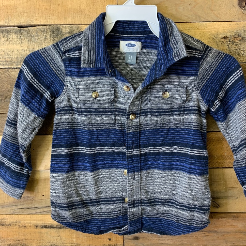 Old Navy toddler boys button up